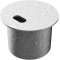 H�tte til stolper | varmgalvaniseret | til stolper med � 60 mm | uden l�semekanisme | passer til jordfester, varenr. 460.10, 460.40 og 460.60